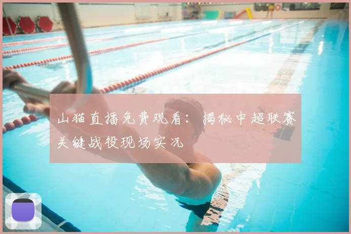 山猫直播免费观看：揭秘中超联赛关键战役现场实况